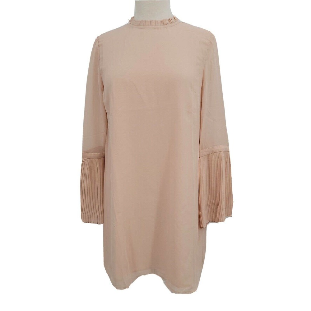 Cupcakes & Cashmere Malina Shift Dress Pleated
